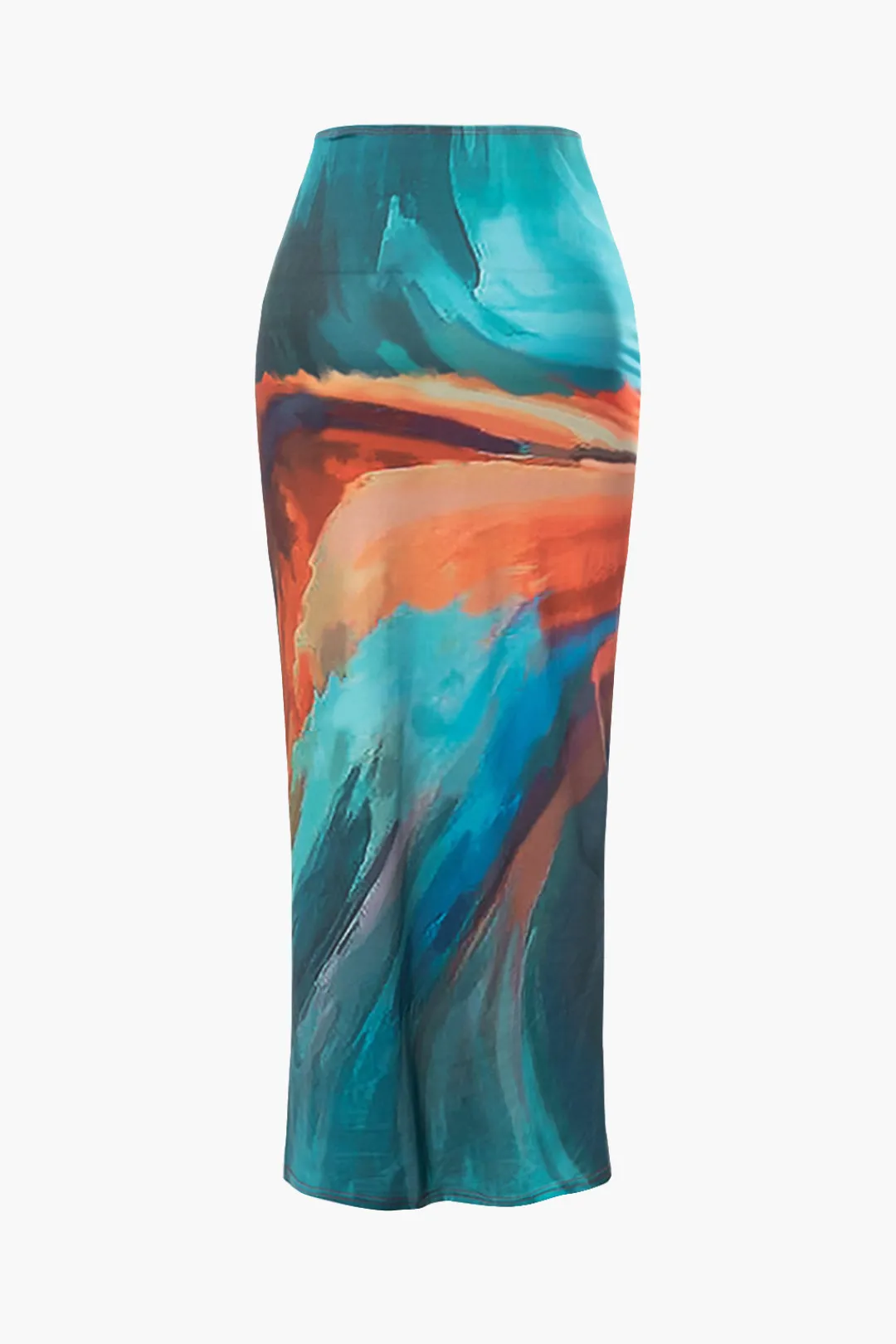 MICAS Skirts-Tie Dye Maxi Skirt