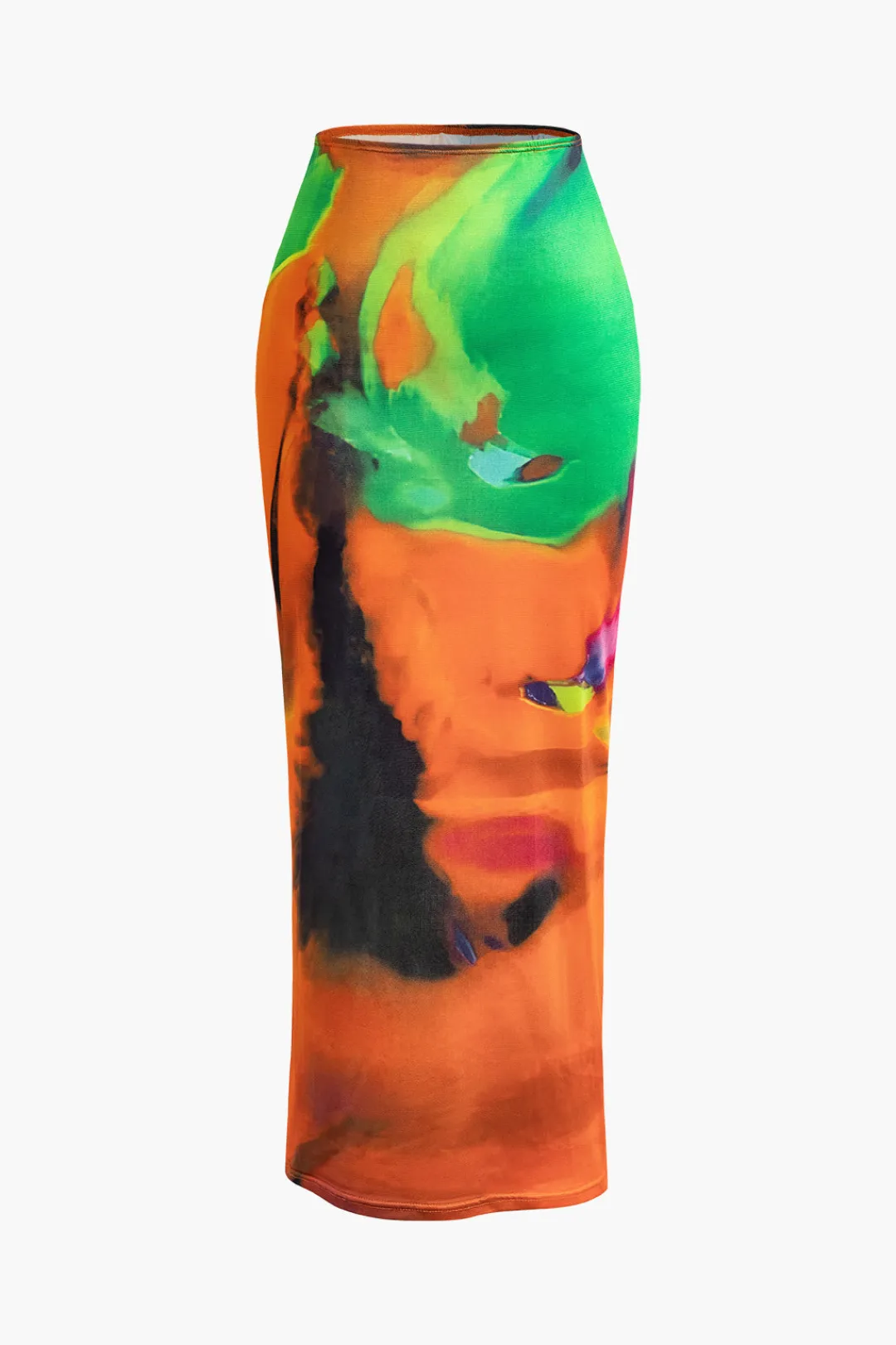MICAS Skirts-Tie Dye Maxi Skirt