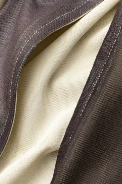 MICAS Maxi Dresses-Tie Dye Mesh Slit Sleeveless Maxi Dress