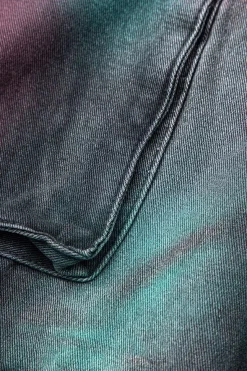 MICAS Cargo Pants|Jeans-Tie Dye Multi Pocket Straight Leg Cargo Jeans MULTICOLOR