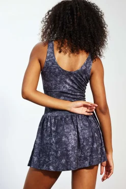 MICAS Mini Dresses-Tie Dye Print Tank Mini Dress