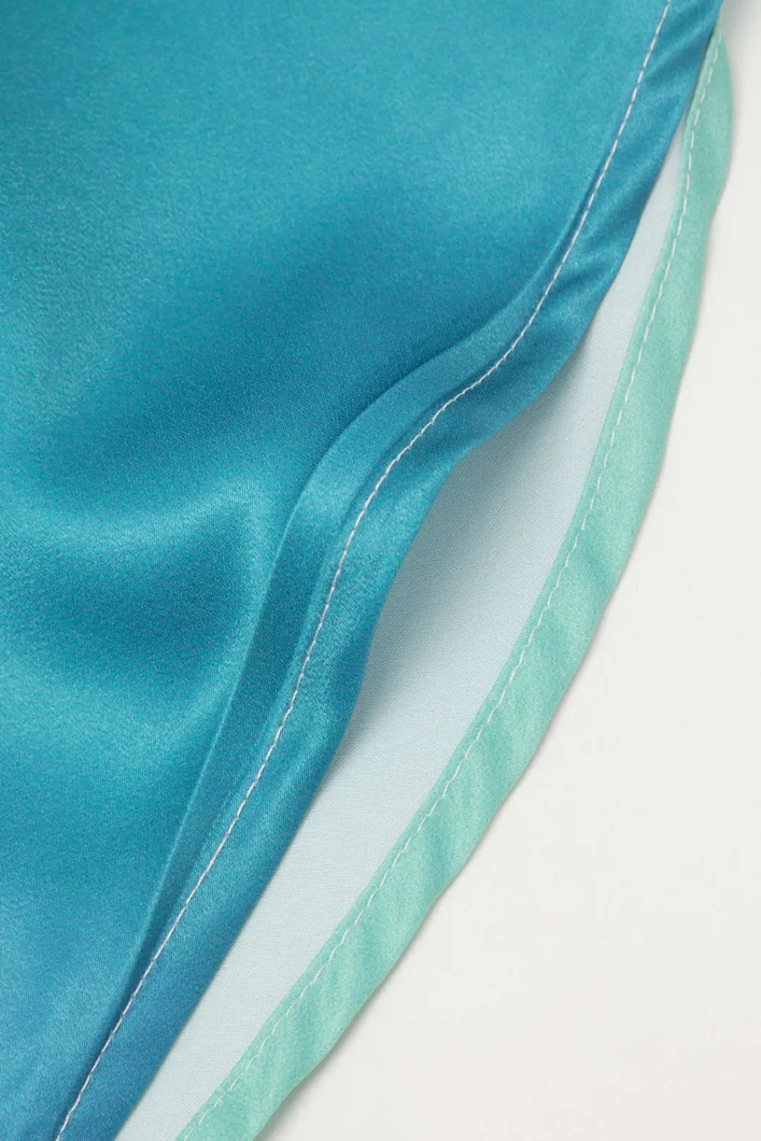 MICAS Maxi Dresses-Tie-Dye Satin Cap Sleeve Maxi Dress MULTICOLOR