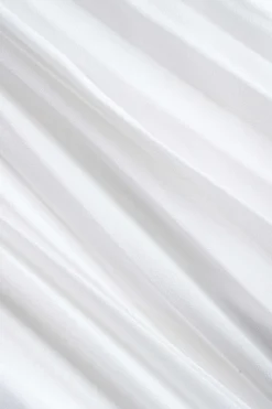 MICAS Long Sleeve Dresses|Midi Dresses-Tie-Up Lace-Up Midi Dress WHITE