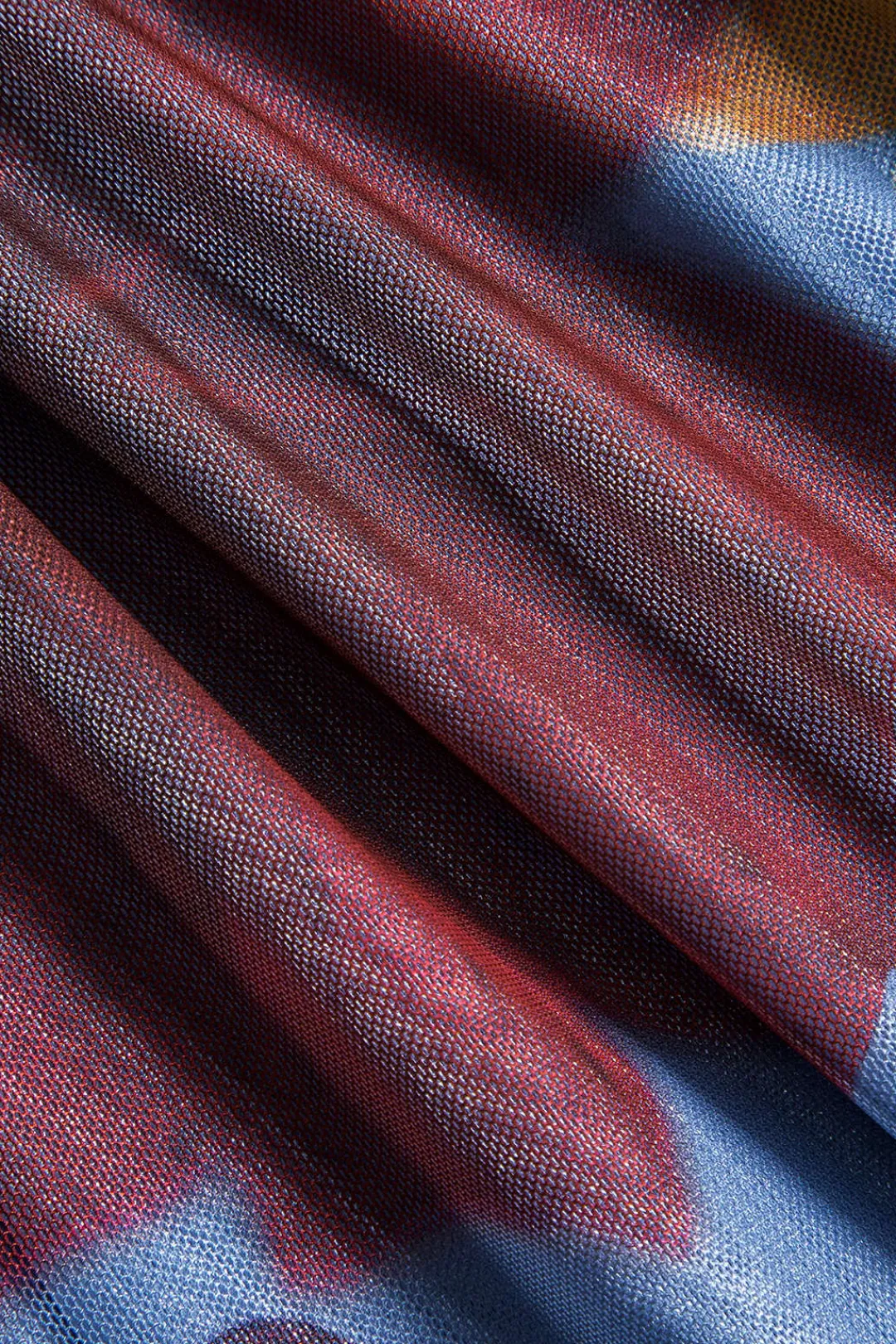 MICAS Maxi Dresses-Tropical Floral Print Mesh Backless Maxi Dress MULTICOLOR