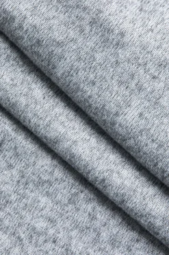 MICAS Long Sleeve Tops|Long Sleeves Tops-Twist Knot Long-Sleeve Top LIGHT GRAY