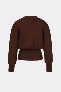 MICAS Knitwear|Outerwear-V-neck Sweater Cardigan