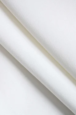 MICAS Long Sleeve Dresses|Mini Dresses-V-Shape Long Sleeve Mini Dress WHITE