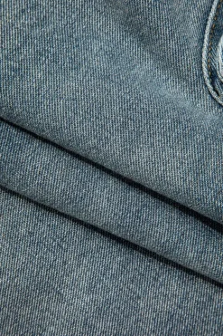 MICAS Cargo Pants|Jeans-Washed Pocket Cargo Jeans LIGHT WASH BLUE