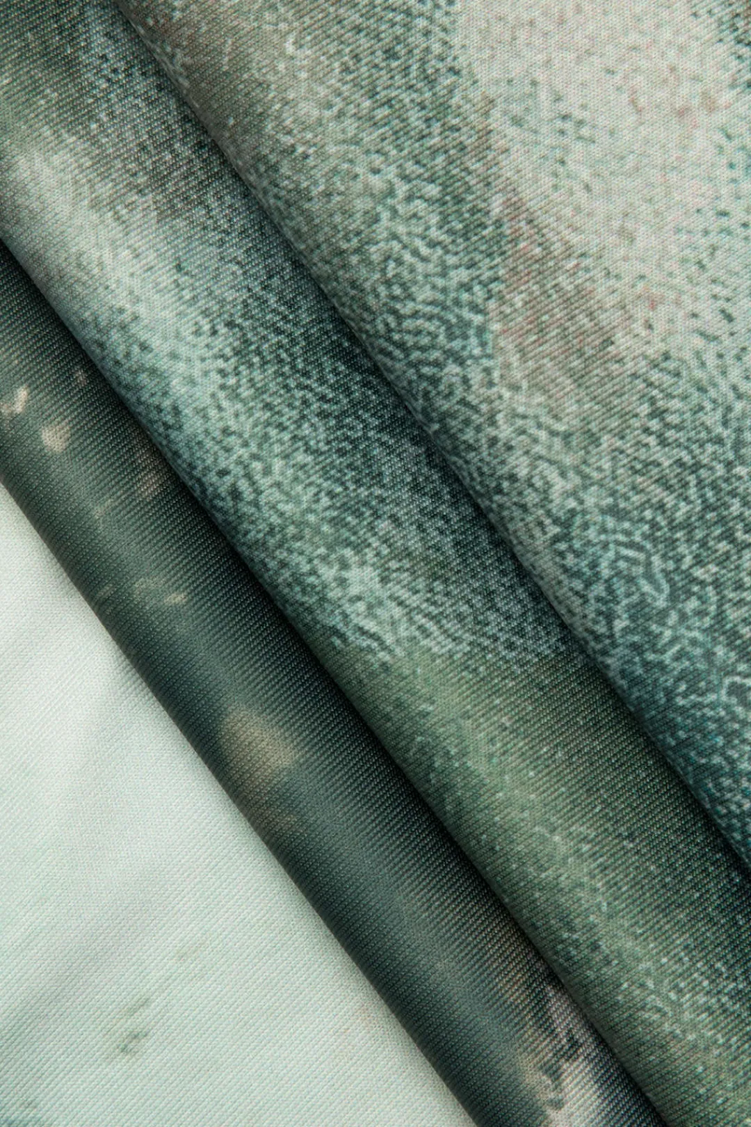 MICAS Skirts-Watercolor Print Midi Skirt MULTICOLOR