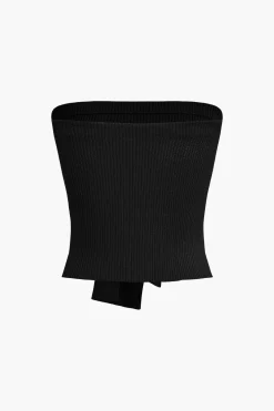 MICAS Tube Tops-Wrap Knot Tube Top