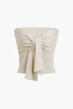 MICAS Tube Tops-Wrap Knot Tube Top