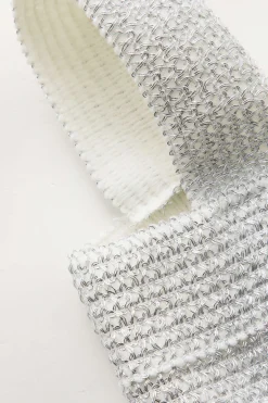 MICAS Tank Tops & Cami-Zip Back Crop Bandage Tank Top CHAMPAGNE